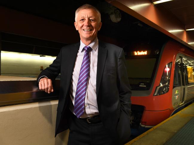 Keolis Downer CEO David Frank at the Adelaide Railway Station, on the 27th October, 2020. Picture: Tricia Watkinson