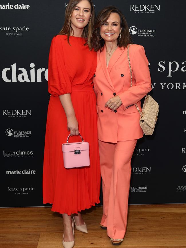 Brittany Higgins and Lisa Wilkinson. Photo: Don Arnold/WireImage