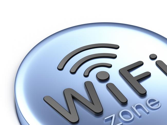 Australian inventions and innovations. Wireless internet network WiFi zone icon.