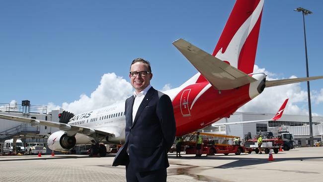 Qantas CEO Alan Joyce. Picture: Brendan Radke