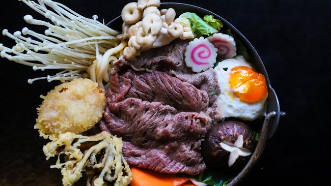 Wagyu udon. Picture: Jenifer Jagielski