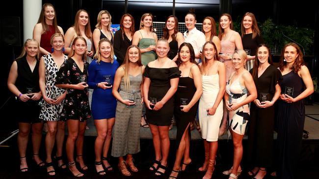 The 2019 SANFLW Team of the Year. Picture: Deb Curtis