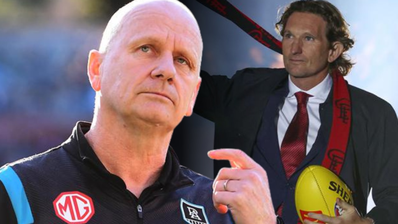 Ken Hinkley is Essendon's hit list, while James Hird is expected to go through the coaching process at the Bombers.