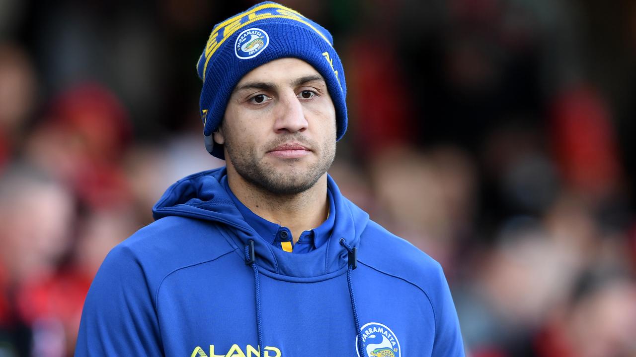 Blake Ferguson of the Eels is rushing to return from injury.