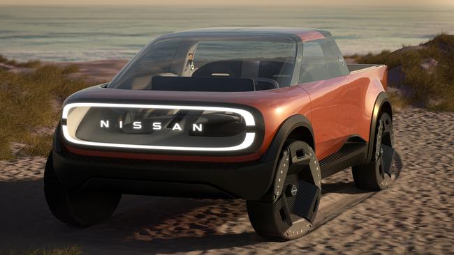 2021 Nissan Surf-Out concept previews a future electric ute.