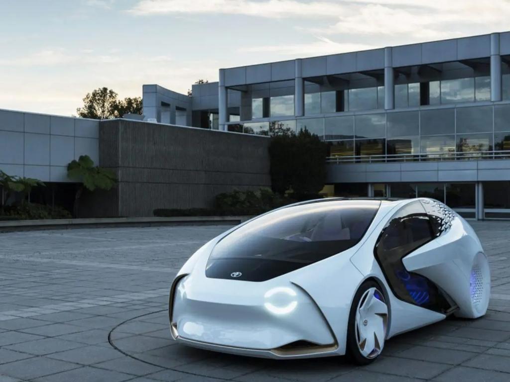 Toyota's self-driving concept car, the Concept-i.