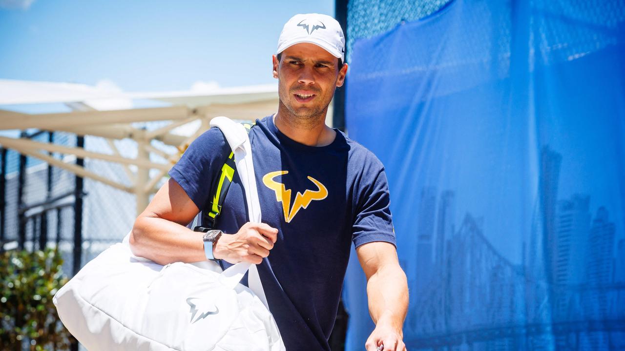 Rafael Nadal will be the headline act in Brisbane. Picture: Patrick Hamilton/ AFP