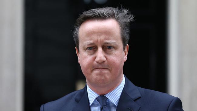 Former British PM David Cameron lobbied on Greensill’s behalf. Picture: AFP