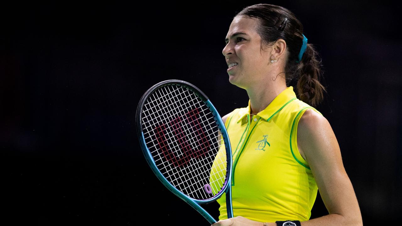 Australia's Ajla Tomljanovic. Picture: Jorge Guerrero/AFP