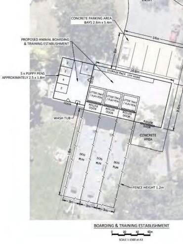 The plans for the facility.