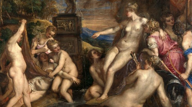 Diana and Callisto by Titian.