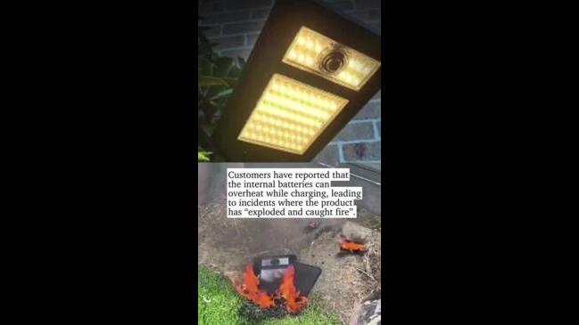 Aldi solar deals lamp post