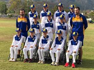 YELLOW AND BLUE: Roma's Cooper Langton, Archie Stivano, Hunter Price, Jackson Packer, Braith Lorenz and Darcy Kingston have represented the Southwest in cricket. Picture: James Liveris