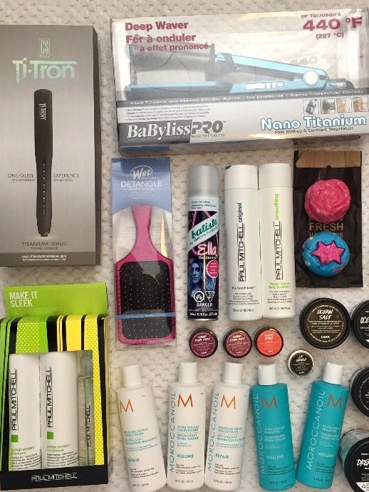 Beauty products snared by one shop lifter. Source: Supplied.