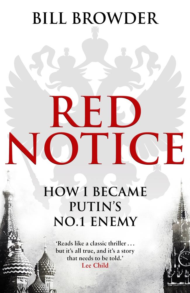 R<i>ed Notice: How I became Putin’s No. 1 Enemy</i> by Bill Browder has been one of the books Darren McMullen has been reading.