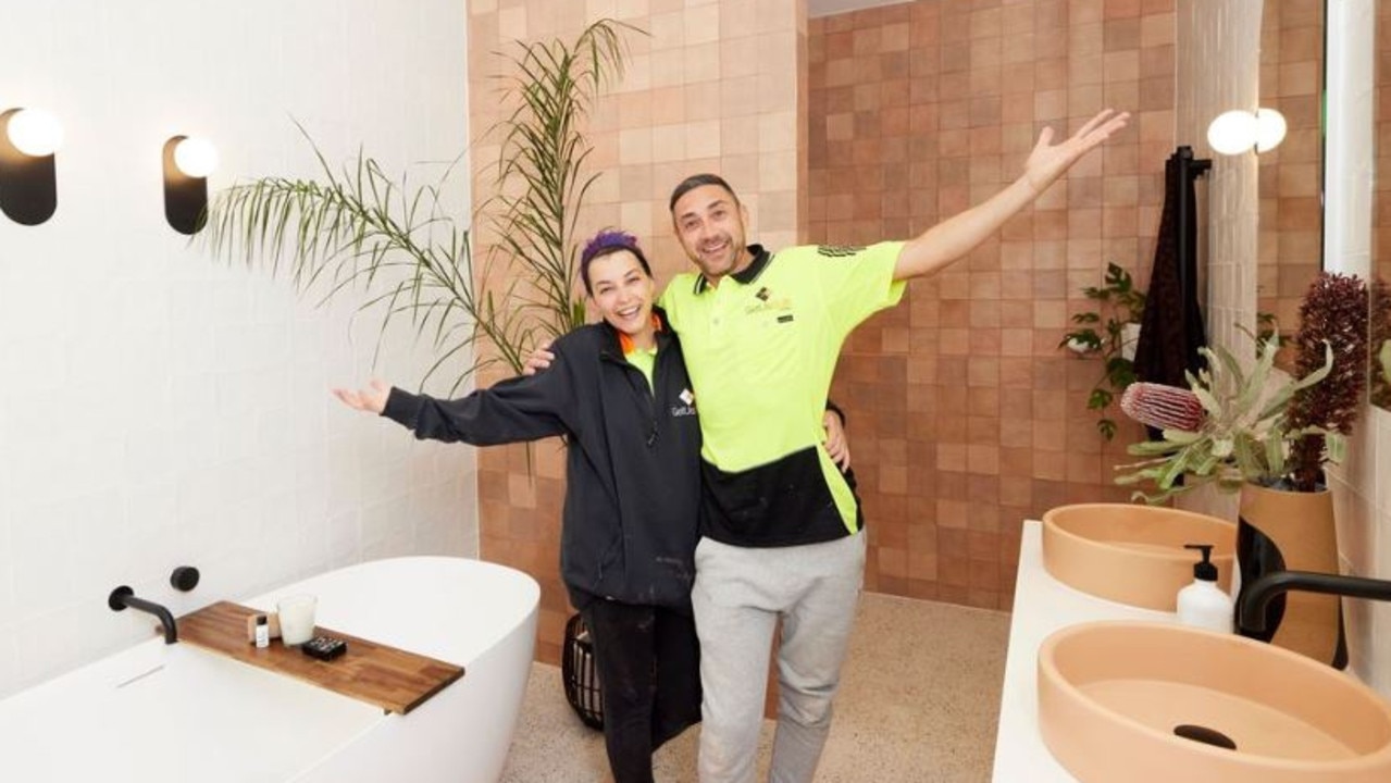 Vito and Tanya from The Block at 8 Bronte Court Hampton Picture: Supplied