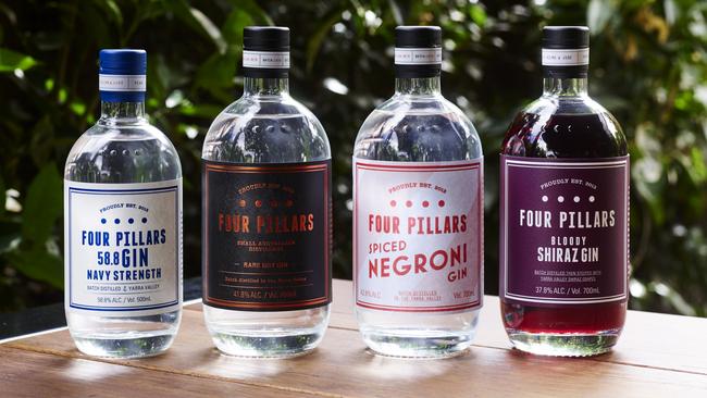 Four Pillars gin core range