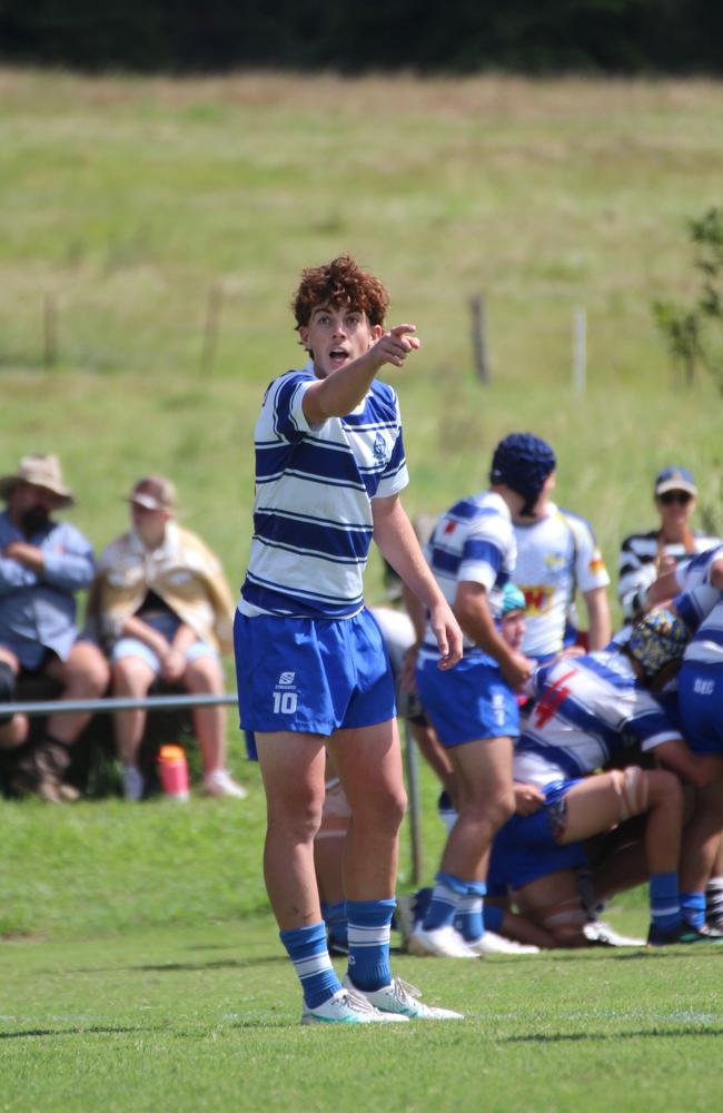 Ballymore Cup rugby action at the Albany Creek Brumbies Junior Rugby Union Club on Friday, April 12, 2024.