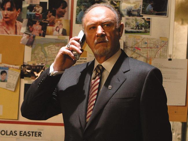 Gene Hackman in scene from film Runaway Jury.