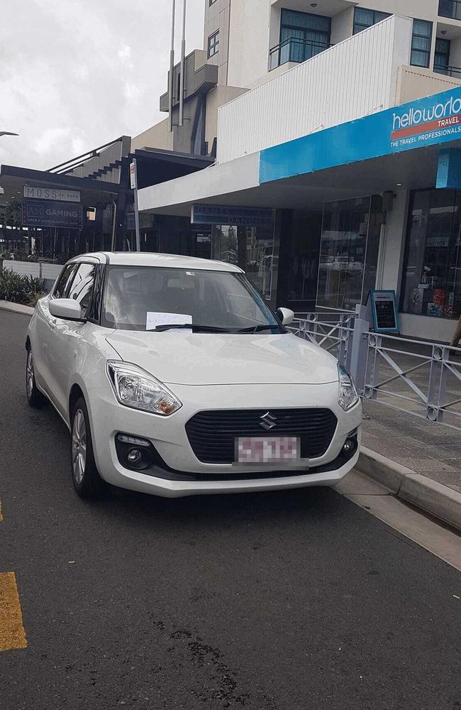 A submission to the Sh*t Parkers of Mackay Facebook group. Picture: Contributed