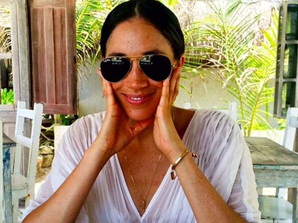 Meghan Markle, pictured on her currently defunct blog The Tig, is passionate about wellness. Picture: The Tig.com