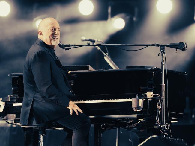 MELBOURNE, AUSTRALIA - DECEMBER 10: Billy Joel performs for one night only in Australia at the Melbourne Cricket Ground (MCG) on December 10, 2022 in Melbourne, Australia. (Photo credit should read Chris Putnam/Future Publishing via Getty Images)