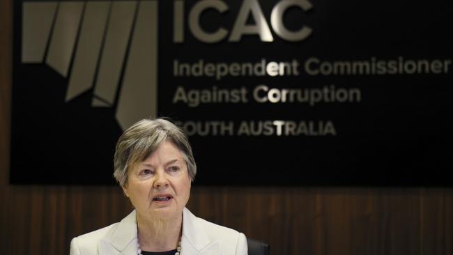 Independent Commissioner Against Corruption Ann Vanstone KC on Tuesday published the results of her University Integrity Survey. Picture: Tony Lewis Photography