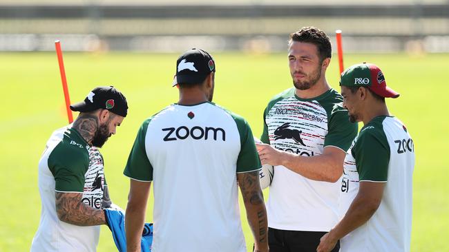 South Sydney have firmed in the premiership market since Bennett’s signing. Picture: Brett Costello