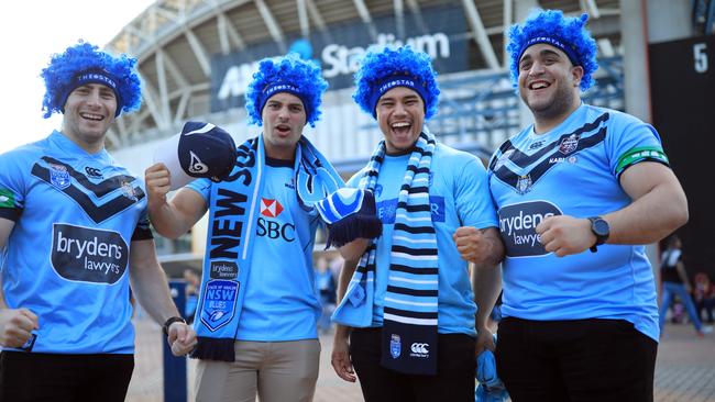 Blatchy’s Blues members Jason Khoury, David Johnston, Daniel Napper and Aaron Khedair. Picture: Christian Gilles