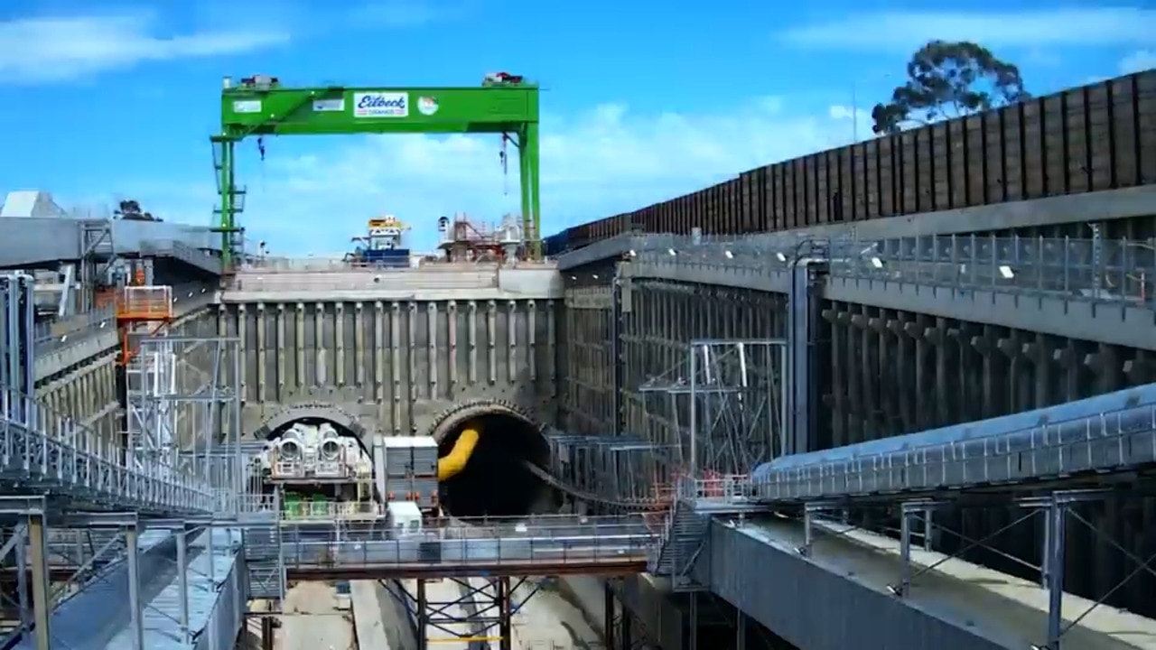 Time lapse of North East Link