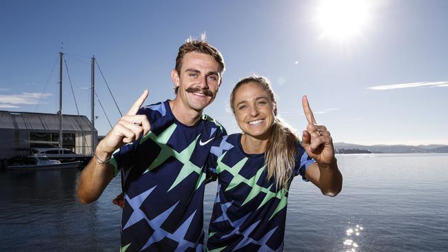 Genevieve Gregson - Athletics, 3000m steeplechase, with Jack Rayner. Picture: Zak Simmonds