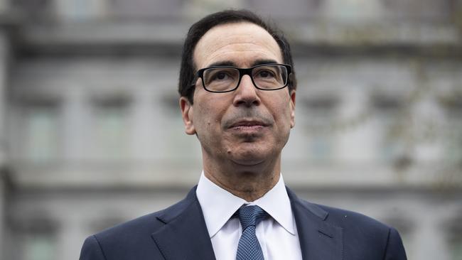 Treasury Secretary Steve Mnuchin Picture: AP