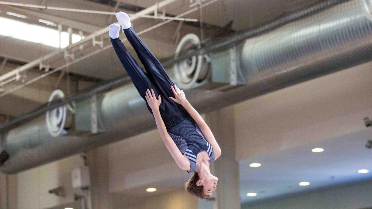 John Sterio, 16, is one of the Sunshine Coast's most exciting and talented young gymnasts. Picture: Samantha Hooper