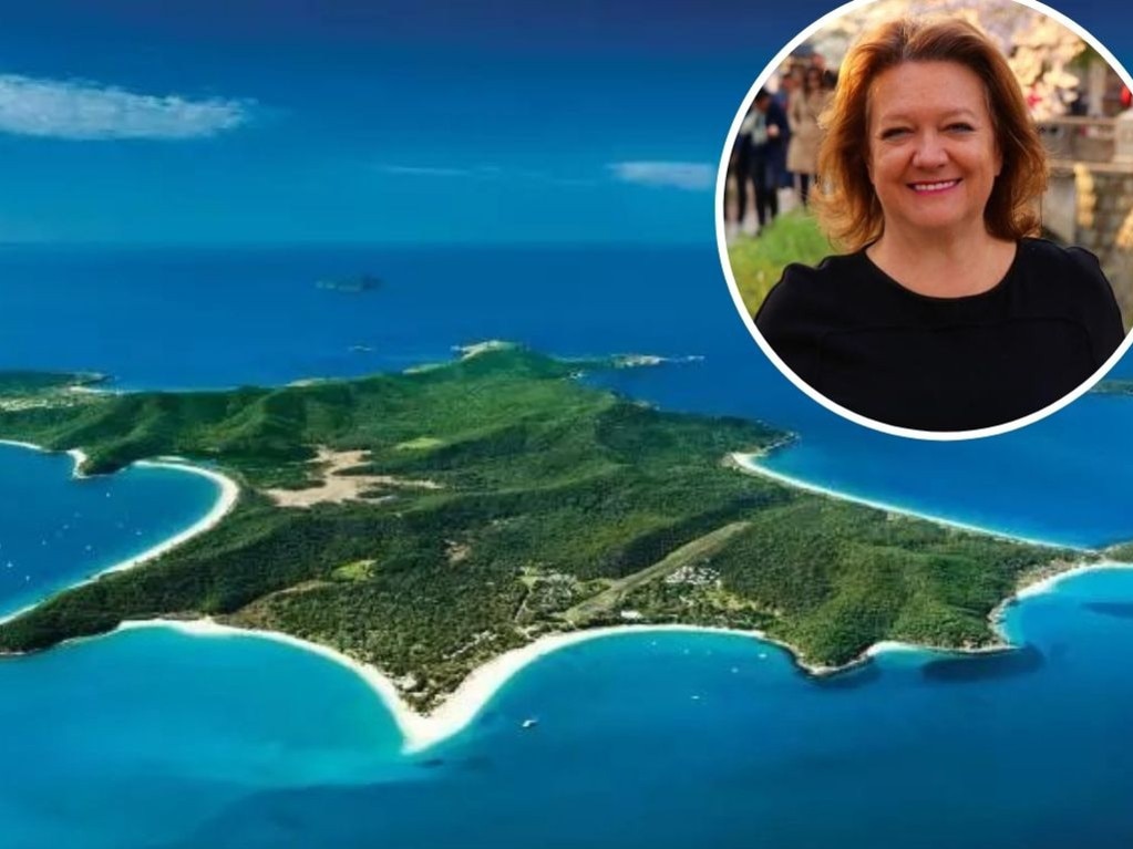 Gina Rinehart and Great Keppel Island.