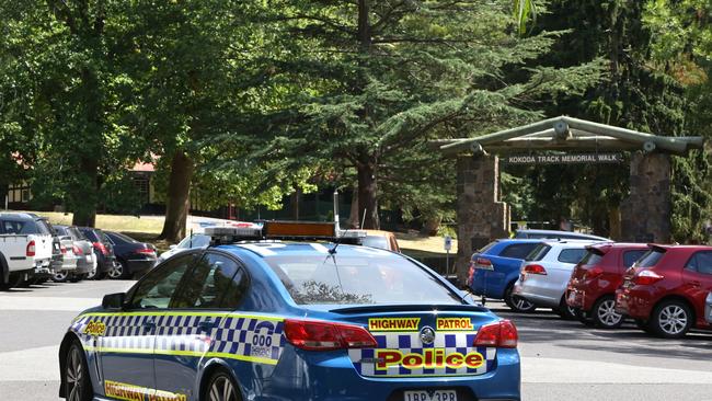 Police have been known to patrol the 1000 Steps and fining people parked illegally. Picture: Stuart Milligan