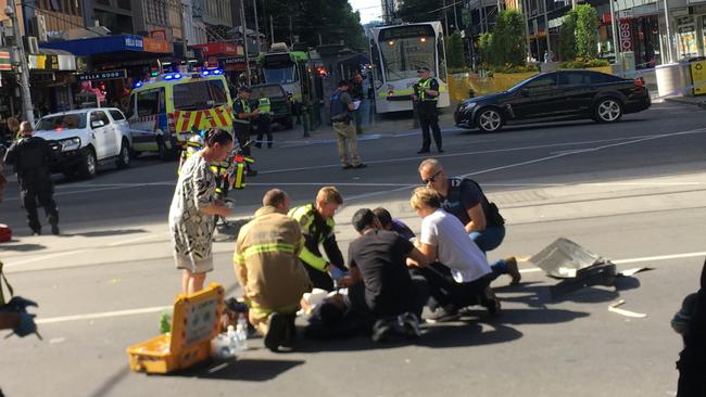 Melbourne Flinders St incident: Witnesses describe chaos as car struck ...