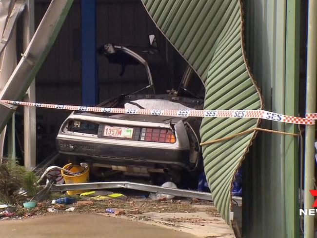 Crash in Totness. Picture 7News