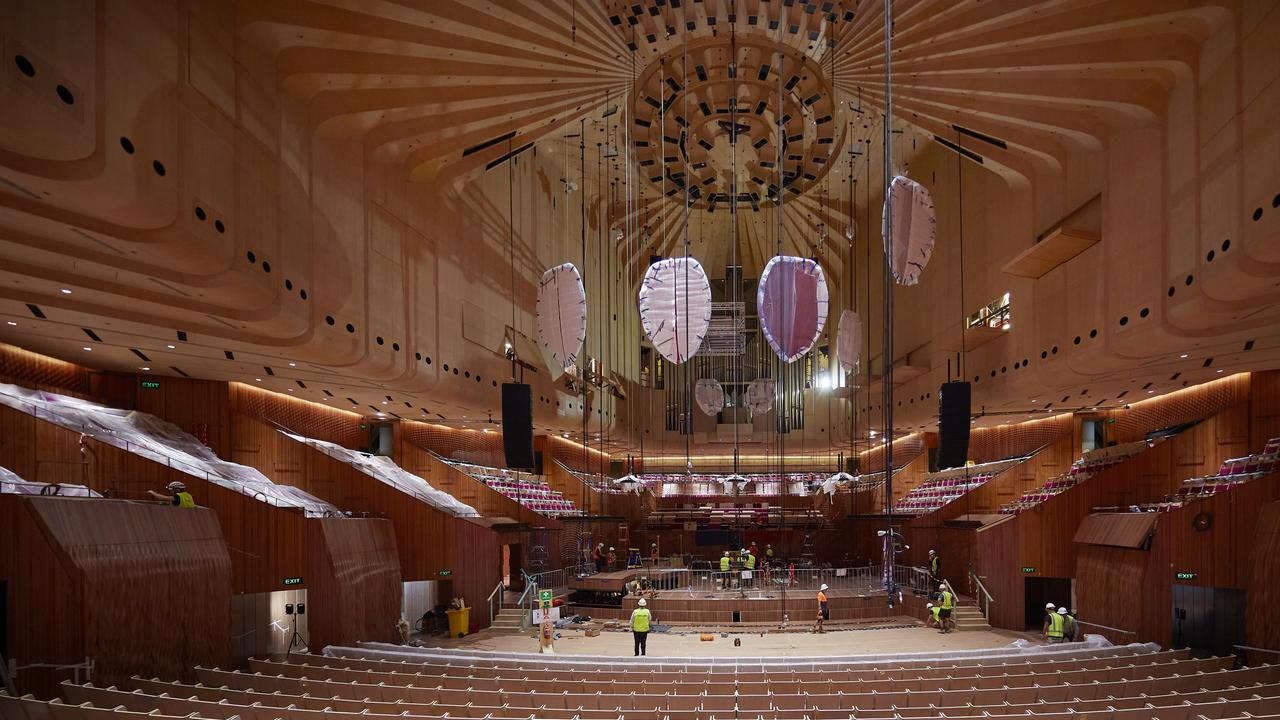 Sydney Opera House Concert Hall Given A Makeover The Australian
