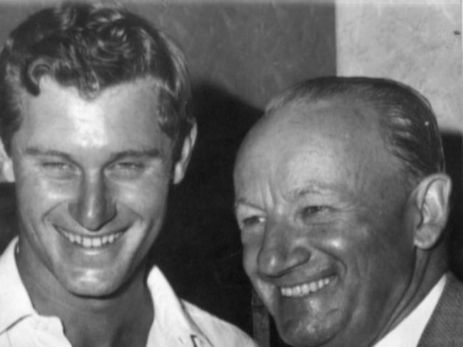 Bob Cowper (L) has died aged 84.
