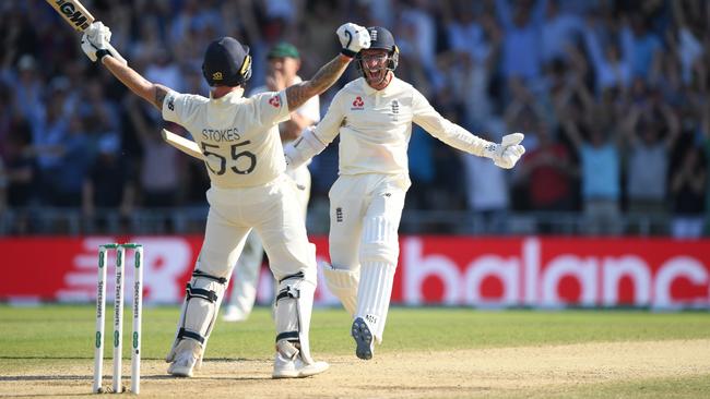 Stokes and Jack Leach went on to punish the mistake and seal a famous and improbable victory.