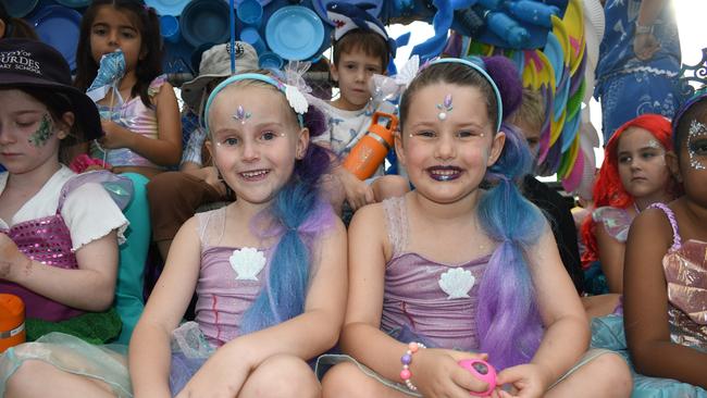 Our Lady of Lourdes Primary School Ingham. Photographs from the Maraka Festival Street Parade around the Ingham central business district on Saturday. In an ‘Under the Sea’-themed celebration of all things Hinchinbrook, school students, community organisations, emergency responders and contestants vying for the prized Queen and Princess titles paraded around Rotary Park in the centre of the town. Picture: Cameron Bates