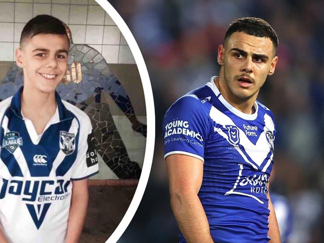 Jacob Kiraz was a Bulldogs fan growing up