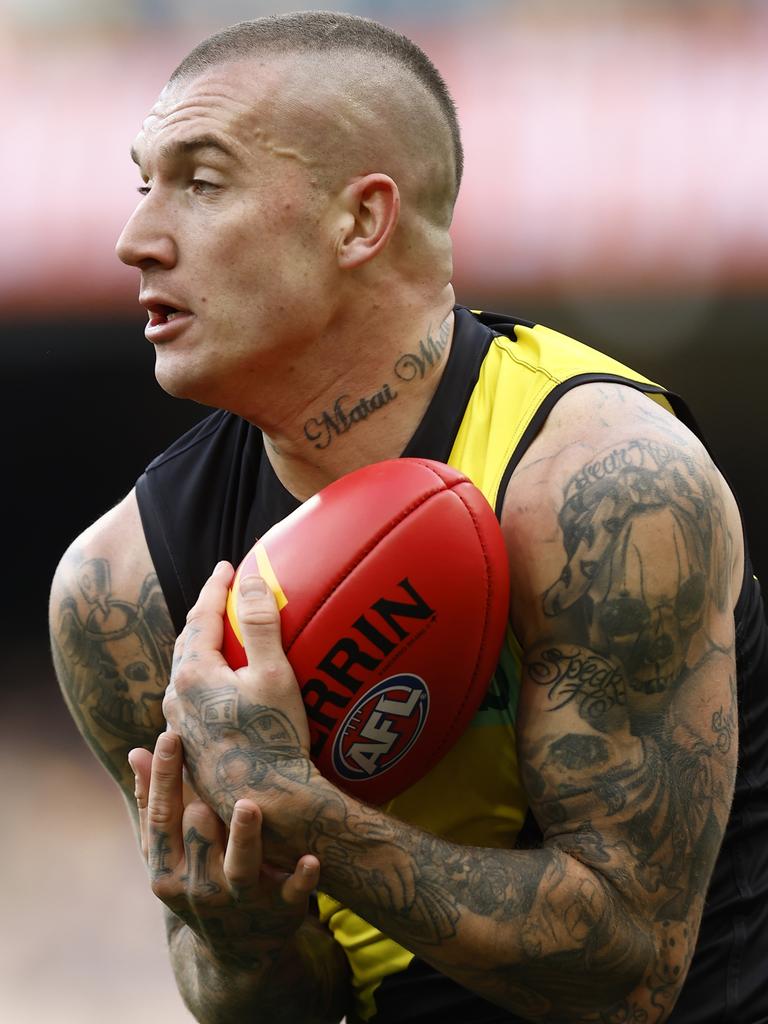 Damien Hardwick believes Dustin Martin will remain in yellow and black next year. Picture: Getty Images