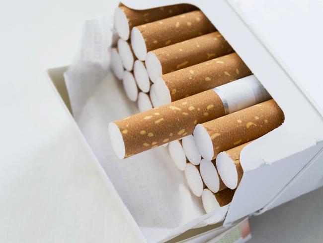 Generic photo of cigarettes.  Opened pack full of cigarettes closeup   Picture: iStock