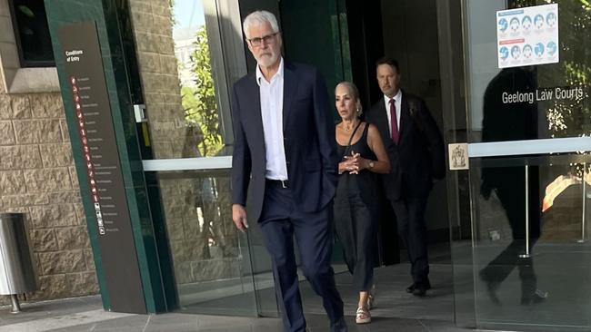 Andrew Cleary leaves a Geelong court this week.