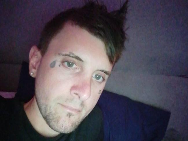 Jason Cicerkofski was tasered after he allegedly tried to make an escape on foot following the car crash before police found a gun, ammunition and drugs inside his car. Picture: Supplied