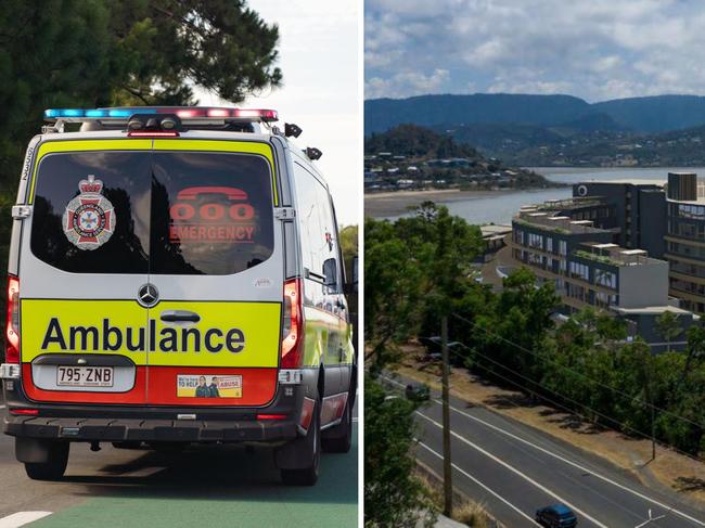 Bicyclist hospitalised with head and neck injuries