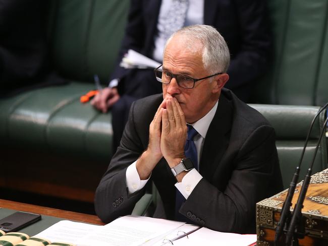 Prime Minister Malcolm Turnbull has warned against “dangerous” comments inciting hatred after Pauline Hanson yesterday urged Australians to pray for a Muslim ban. Picture Kym Smith