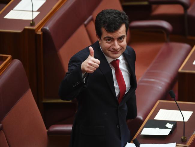 Has Dasher done his dash? Questions are being asked about the future of Labor Senator Sam Dastyari. Picture: AAP Image/Mick Tsikas