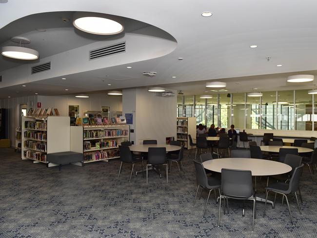 The $19 million three-storey East Precinct building at St PatrickÃ•s College Townsville. Picture: Shae Beplate.